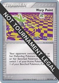 Warp Point - 2006 (Miska Saari) 93/115 World Championship Decks Pokémon card