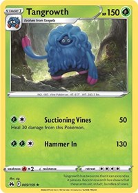 Tangrowth 005/159 · Reverse Holo