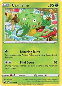 Carnivine 012/159 · Reverse Holo