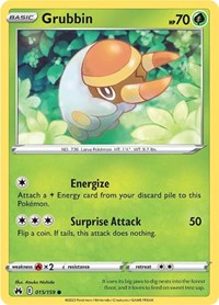 Grubbin 015/159 · Reverse Holo