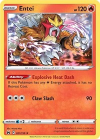 Entei 021/159 · Reverse Holo