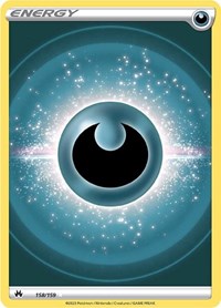 Darkness Energy (Texture Full Art) 158/159 Crown Zenith Pokémon card