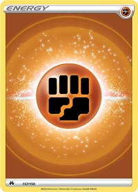 Fighting Energy (Texture Full Art) 157/159 Crown Zenith Pokémon card