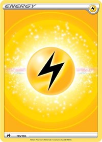 Lightning Energy (Texture Full Art) 155/159 Crown Zenith Pokémon card