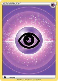Psychic Energy (Texture Full Art) 156/159 Crown Zenith Pokémon card