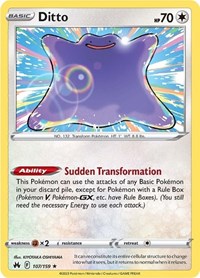 Ditto 107/159 · Reverse Holo