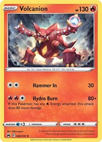 Volcanion 026/159 · Reverse Holo