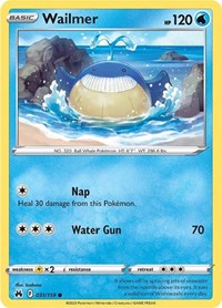 Wailmer 031/159 · Reverse Holo