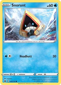 Snorunt 034/159 · Reverse Holo