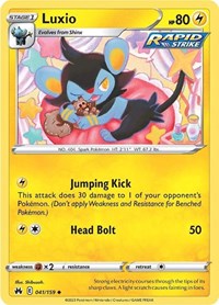 Luxio 041/159 · Reverse Holo