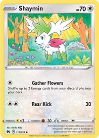 Shaymin 115/159 · Reverse Holo