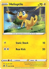 Helioptile 049/159 · Reverse Holo