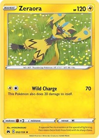 Zeraora 052/159 · Reverse Holo