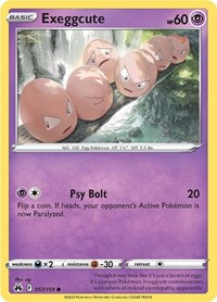 Exeggcute 057/159 · Reverse Holo