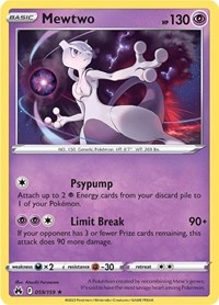 Mewtwo 059/159 · Reverse Holo