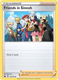 Friends in Sinnoh 131/159 Crown Zenith Reverse Holo Pokémon card