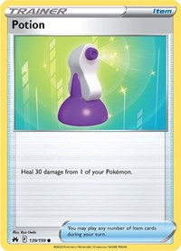 Potion 139/159 Crown Zenith Reverse Holo Pokémon card