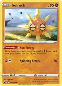 Solrock 069/159 · Reverse Holo