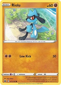 Riolu 071/159 · Reverse Holo
