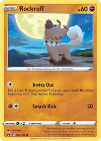 Rockruff 073/159 · Reverse Holo