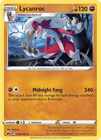 Lycanroc 074/159 · Reverse Holo