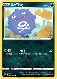 Koffing 075/159 · Reverse Holo