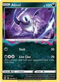 Absol 076/159 · Reverse Holo