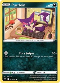 Purrloin 077/159 · Reverse Holo