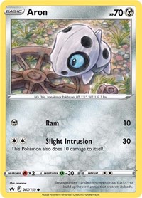 Aron 087/159 · Reverse Holo