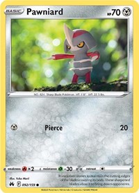 Pawniard 092/159 · Reverse Holo