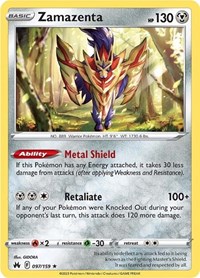 Zamazenta 097/159 · Reverse Holo