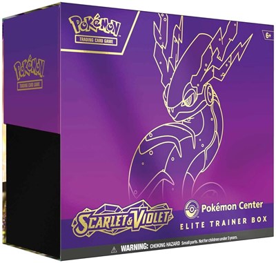 Scarlet & Violet Pokemon Center Elite Trainer Box (Exclusive) [Miraidon]
