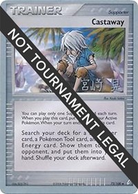 Castaway - 2007 (Akira Miyazaki) 72/100 World Championship Decks Pokémon card