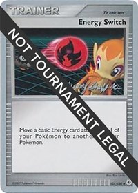 Energy Switch - 2007 (Jeremy Scharff-Kim) 107/130 World Championship Decks Pokémon card
