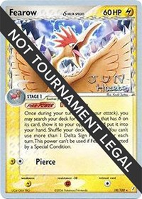 Fearow (Delta Species) - 2007 (Jun Hasebe) 18/100