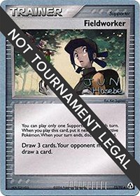 Fieldworker - 2007 (Jun Hasebe) 73/92 World Championship Decks Pokémon card