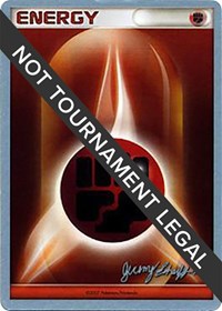 Fighting Energy - 2007 (Jeremy Scharff-Kim) World Championship Decks Pokémon card