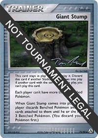 Giant Stump - 2007 (Tom Roos) 75/92 World Championship Decks Pokémon card