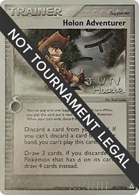 Holon Adventurer - 2007 (Jun Hasebe) 85/110 World Championship Decks Pokémon card