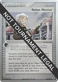 Holon Mentor - 2007 (Tom Roos) 75/101 World Championship Decks Pokémon card