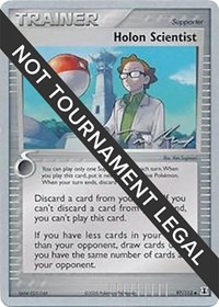 Holon Scientist - 2007 (Tom Roos) 97/113 World Championship Decks Pokémon card