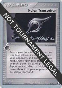 Holon Transceiver - 2007 (Jeremy Scharff-Kim) 98/113 World Championship Decks Pokémon card