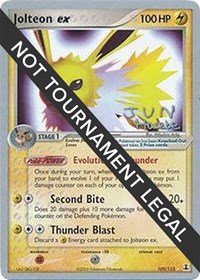 Jolteon ex - 2007 (Jun Hasebe) 109/113