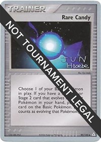 Rare Candy - 2007 (Jun Hasebe) 90/110 World Championship Decks Pokémon card