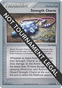 Strength Charm - 2007 (Jeremy Scharff-Kim) 81/101 World Championship Decks Pokémon card