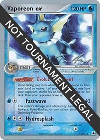 Vaporeon ex - 2007 (Tom Roos) 110/113