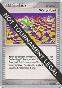 Warp Point - 2007 (Jun Hasebe) 116/130 World Championship Decks Pokémon card