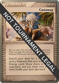 Castaway - 2008 (Paul Atanassov) 72/100 World Championship Decks Pokémon card