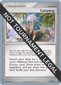 Castaway - 2008 (Dylan Lefavour) 72/100 World Championship Decks Pokémon card