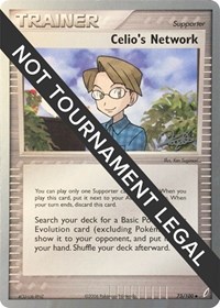 Celio's Network - 2008 (Paul Atanassov) 73/100 World Championship Decks Pokémon card